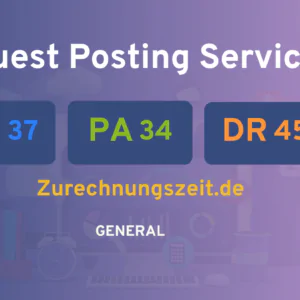 publish guest post on Zurechnungszeit.de