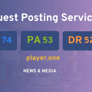 publish guest post on player.one