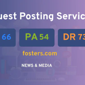 publish guest post on fosters.com