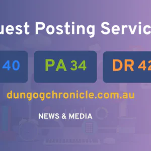 publish guest post on dungogchronicle.com.au