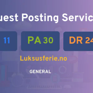 publish guest post on Luksusferie.no