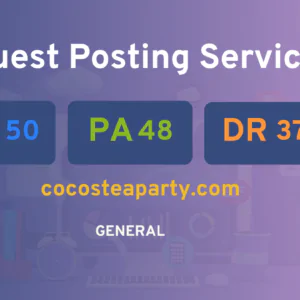 publish guest post on cocosteaparty.com