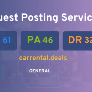 publish guest post on carrental.deals