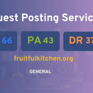 publish guest post on fruitfulkitchen.org