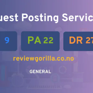 publish guest post on reviewgorilla.co.no
