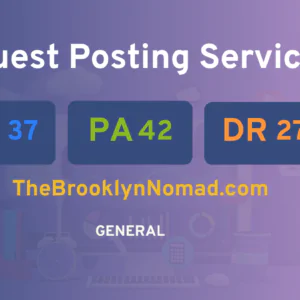 publish guest post on TheBrooklynNomad.com