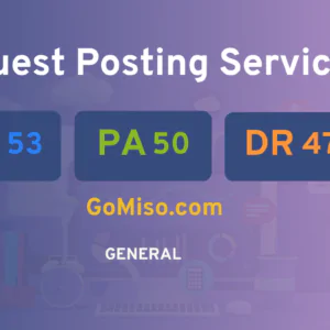 publish guest post on GoMiso.com