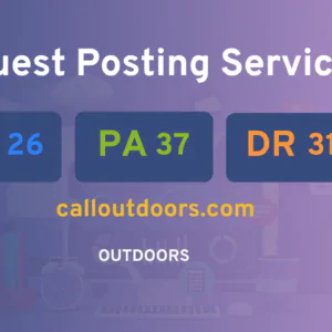 publish guest post on calloutdoors.com