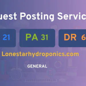 publish guest post on Lonestarhydroponics.com