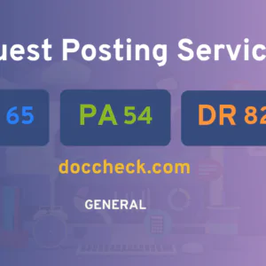 publish guest post on doccheck.com