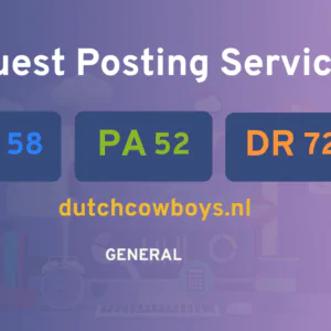 publish guest post on dutchcowboys.nl