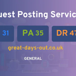 publish guest post on great-days-out.co.uk