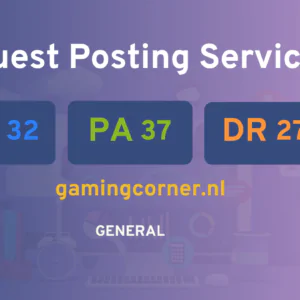 publish guest post on gamingcorner.nl