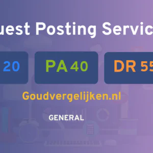 publish guest post on Goudvergelijken.nl