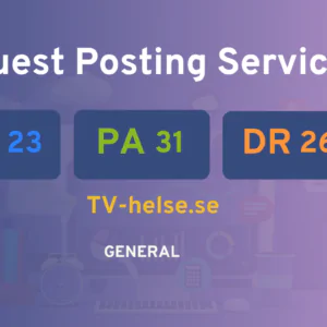 publish guest post on TV-helse.se