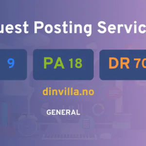publish guest post on dinvilla.no
