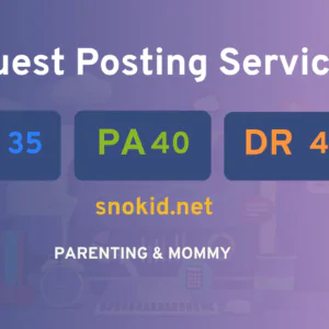 publish guest post on snokid.net