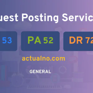 publish guest post on actualno.com