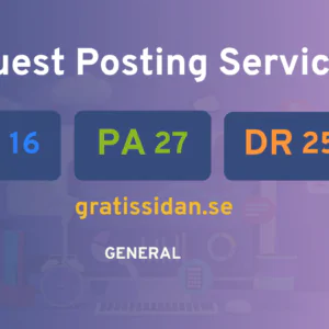 publish guest post on gratissidan.se