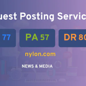 publish guest post on nylon.com