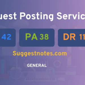 publish guest post on Suggestnotes.com