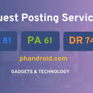 publish guest post on phandroid.com