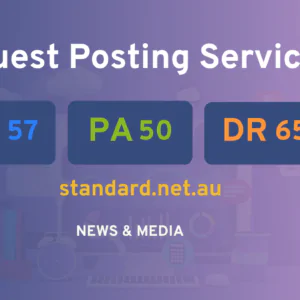 publish guest post on standard.net.au