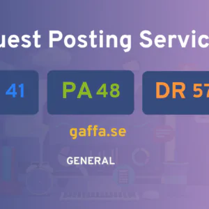publish guest post on gaffa.se