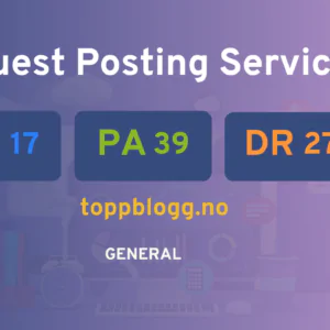 publish guest post on toppblogg.no