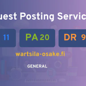 publish guest post on wartsila-osake.fi