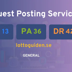 publish guest post on lottoguiden.se