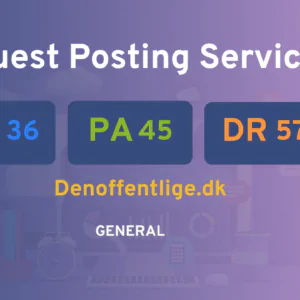 publish guest post on Denoffentlige.dk