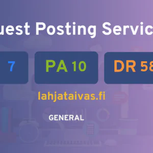 publish guest post on lahjataivas.fi
