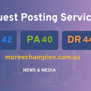 publish guest post on moreechampion.com.au