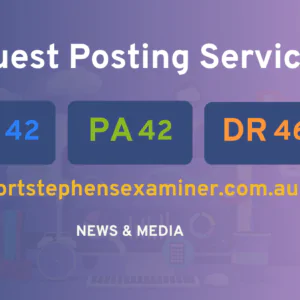 publish guest post on portstephensexaminer.com.au