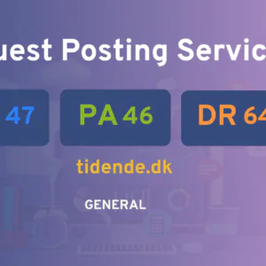 publish guest post on tidende.dk