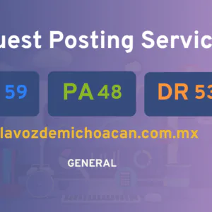 publish guest post on lavozdemichoacan.com.mx