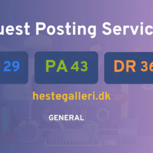 publish guest post on hestegalleri.dk