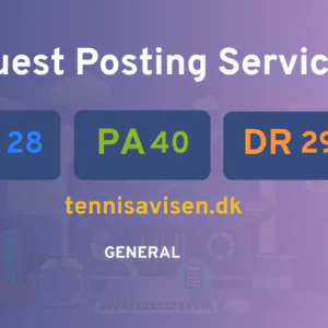 publish guest post on tennisavisen.dk