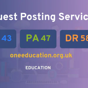 publish guest post on oneeducation.org.uk