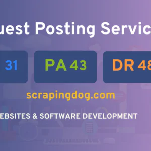publish guest post on scrapingdog.com