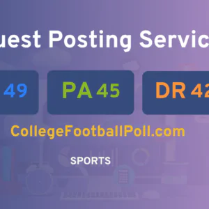 publish guest post on CollegeFootballPoll.com