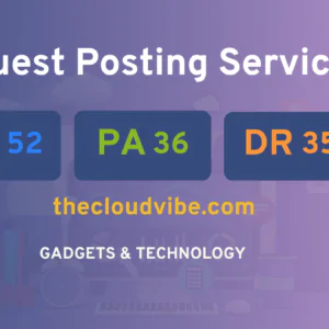 publish guest post on thecloudvibe.com