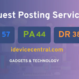 publish guest post on idevicecentral.com
