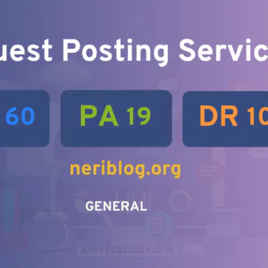 publish guest post on neriblog.org