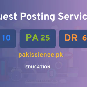 publish guest post on pakiscience.pk