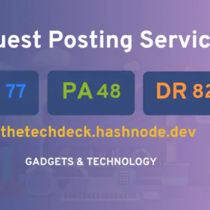publish guest post on thetechdeck.hashnode.dev