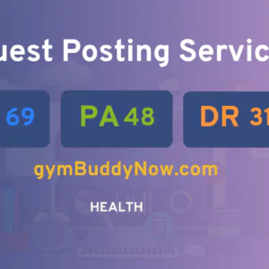 publish guest post on gymBuddyNow.com