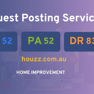 publish guest post on houzz.com.au