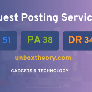 publish guest post on unboxtheory.com